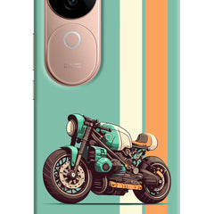 Striped Moto Drift Vivo V40e 5G Back Cover
