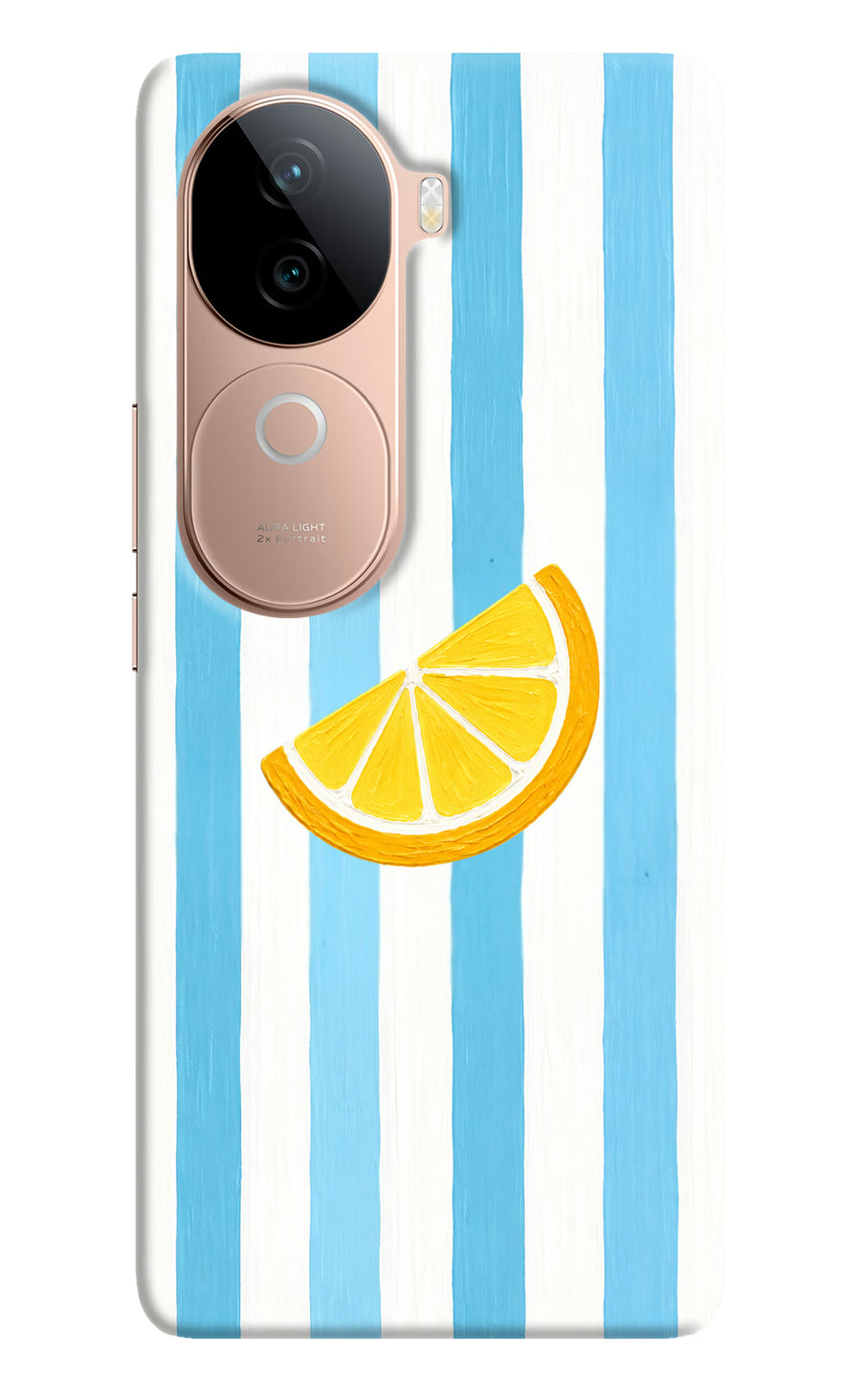 Summer Lemon Vivo V40e 5G Back Cover, Hard case