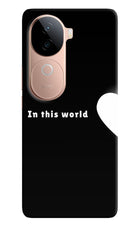 This World Vivo V40e 5G Hard Case Back Cover by Casekaro