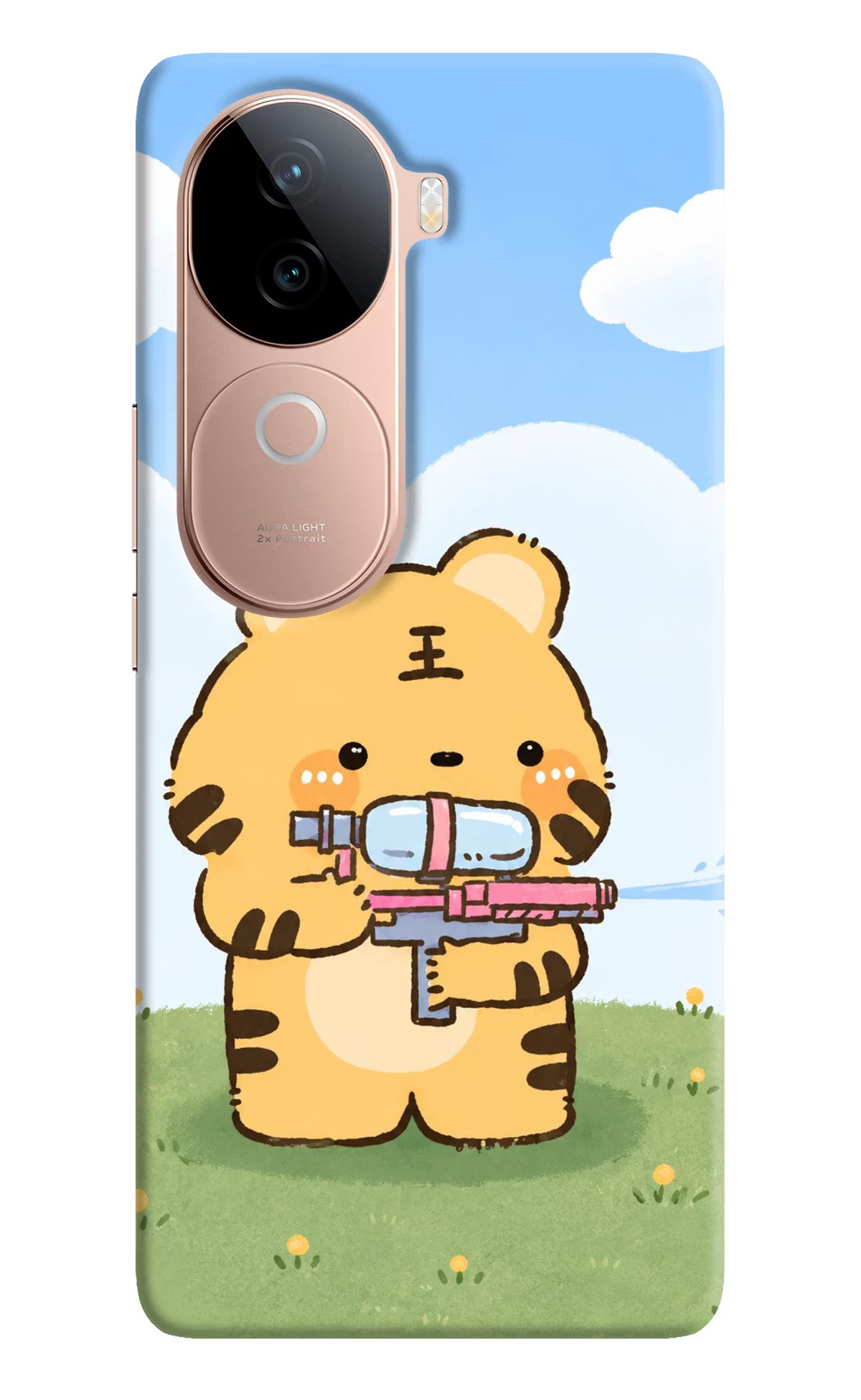 Tiger Treat Vivo V40e 5G Back Cover