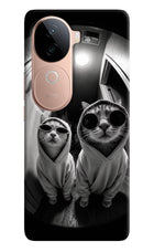 Hood Cats Vivo V40e 5G Hard Case Back Cover by Casekaro