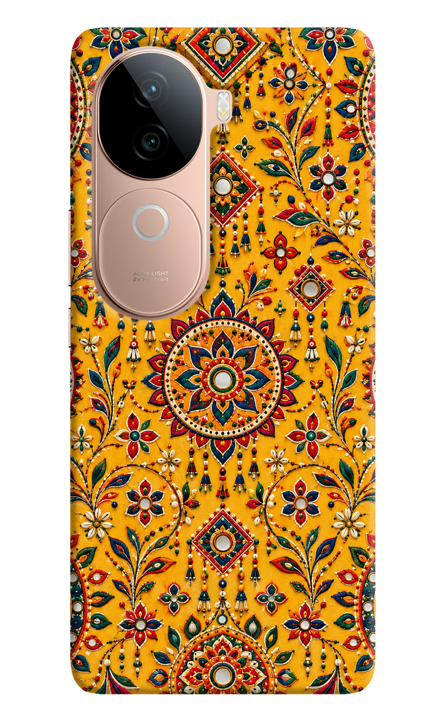 Sunlit Aura Vivo V40e 5G Back Cover, Hard case