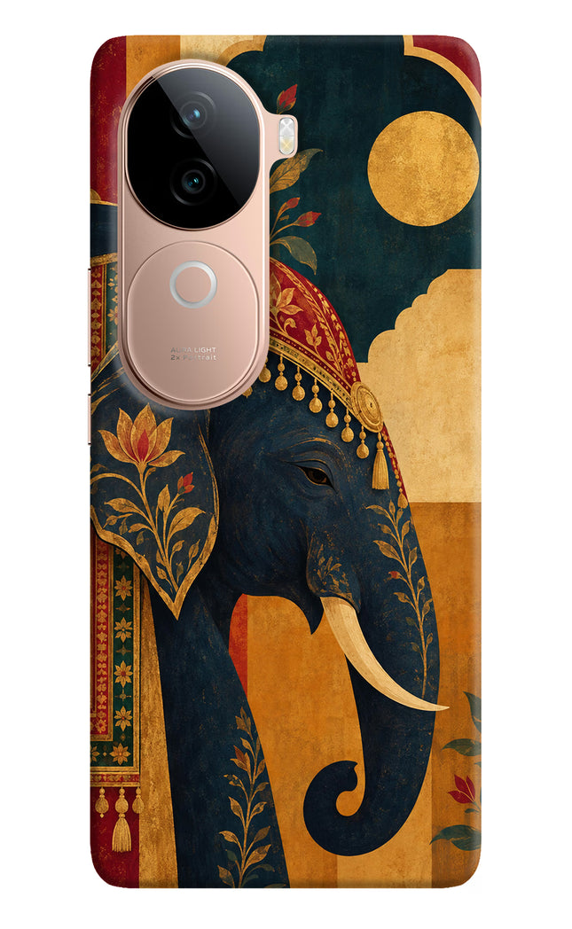 Royal Elephant Vivo V40e 5G Hard Case Back Cover by Casekaro