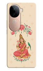 Goddess Lakshmi Vivo V40e 5G Hard Case Back Cover by Casekaro