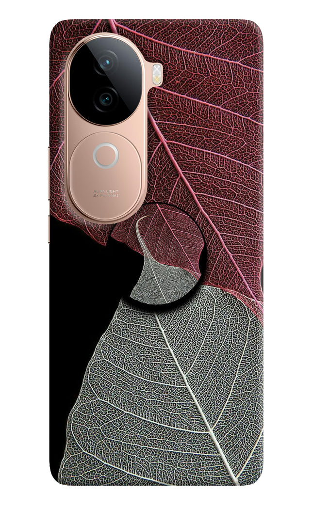 Leaf Pattern Vivo V40e 5G Pop Case by Casekaro