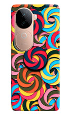 Spiral Pattern Vivo V40e 5G Pop Case by Casekaro