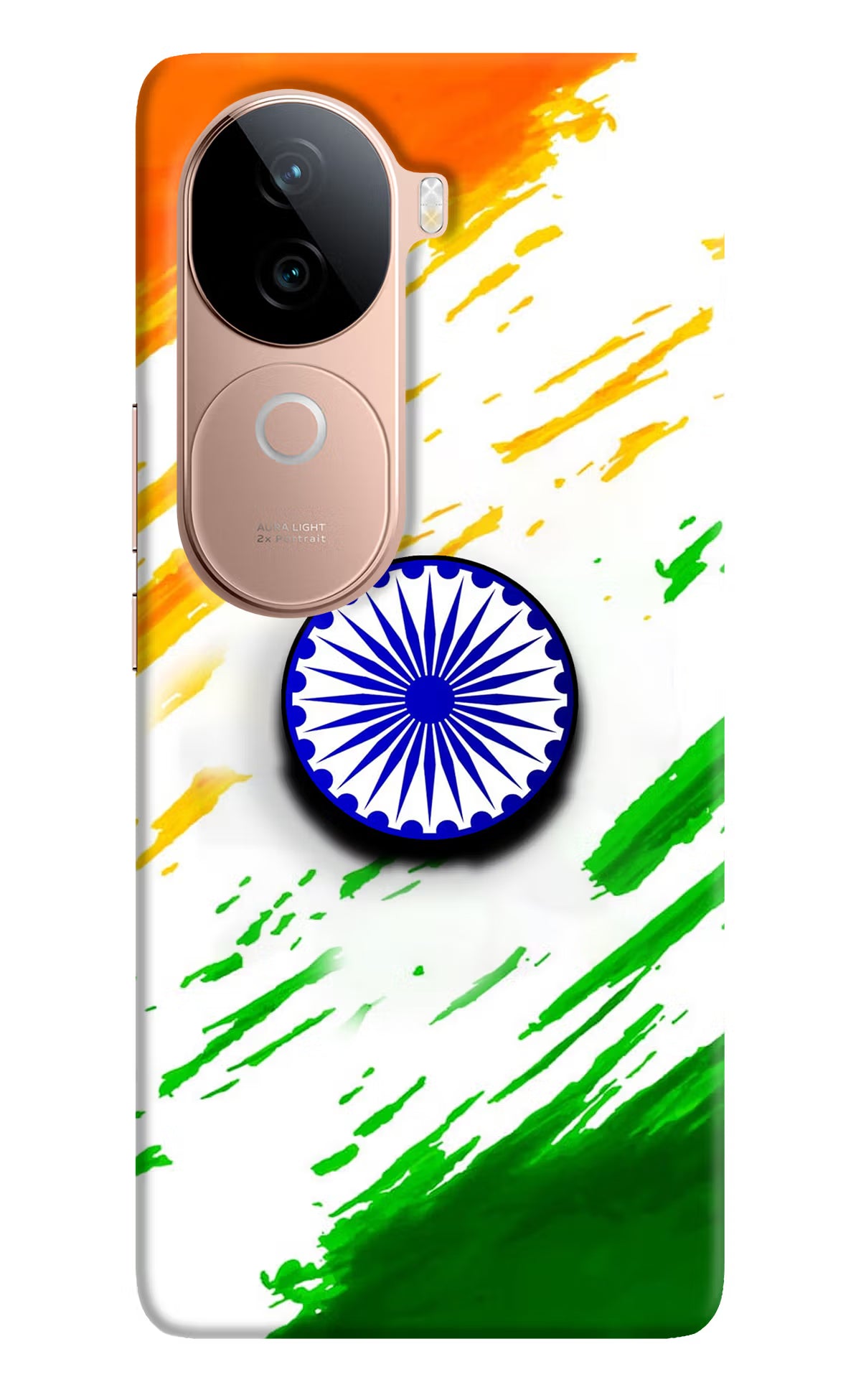 Indian Flag Ashoka Chakra Vivo V40e 5G Pop Case