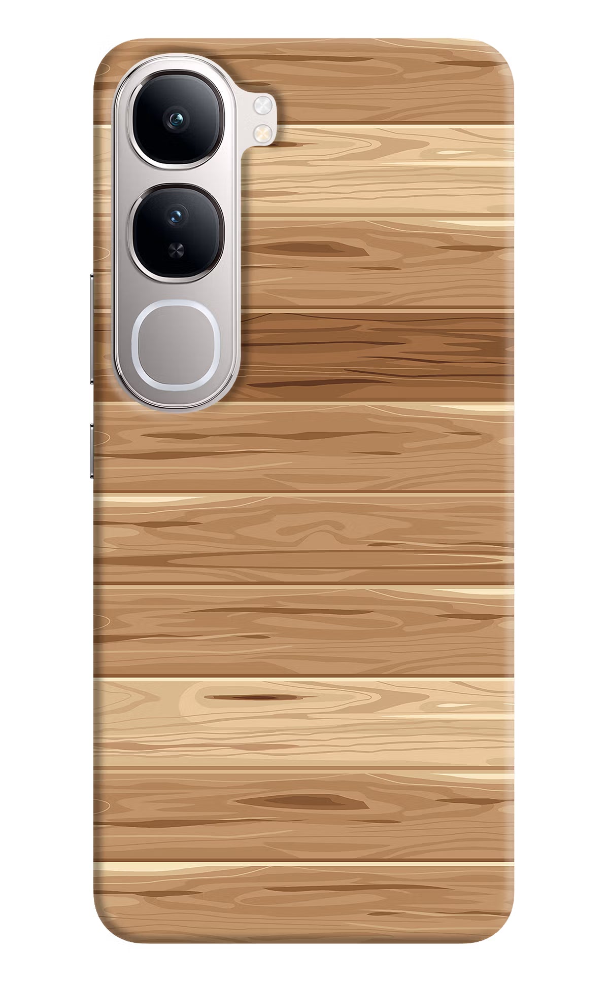 Wooden Vector Vivo Y300 5G Back Cover