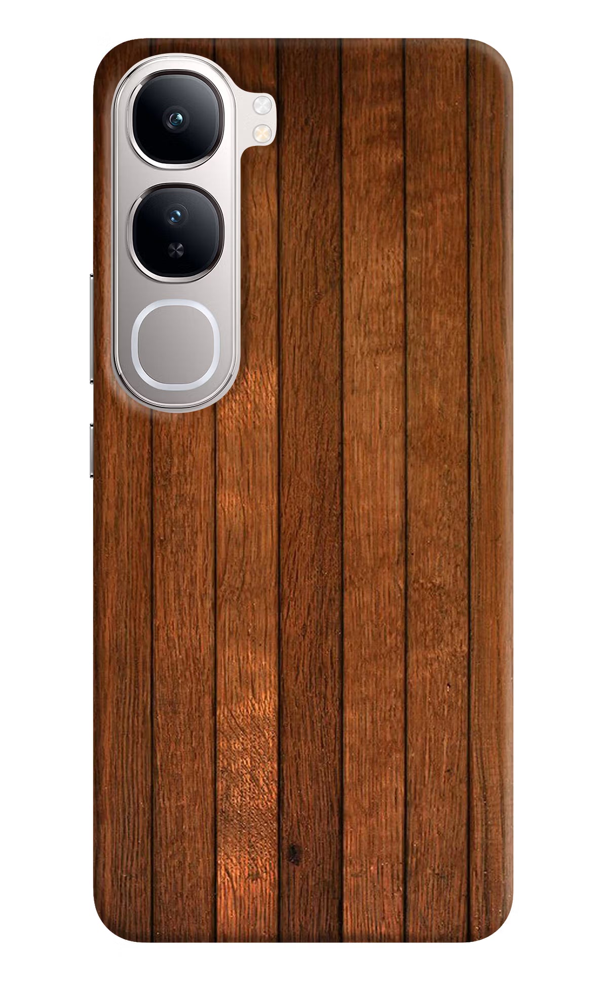 Wooden Artwork Bands Vivo Y300 5G Back Cover