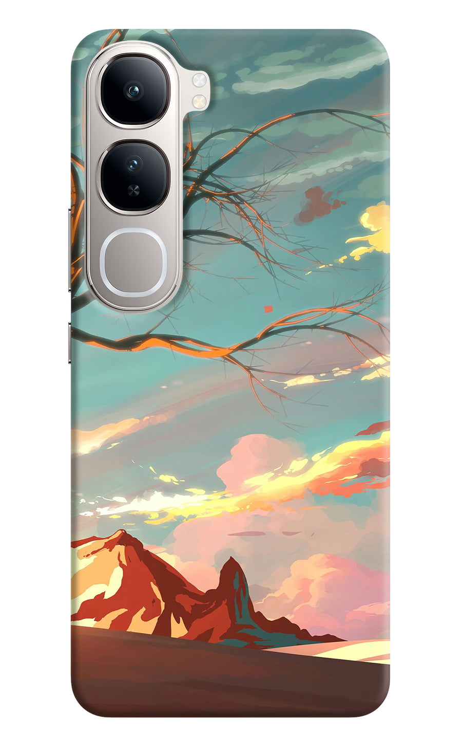 Scenery Vivo Y300 5G Back Cover, Hard case