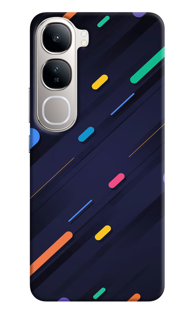 Abstract Design Vivo Y300 5G Hard Case Back Cover by Casekaro