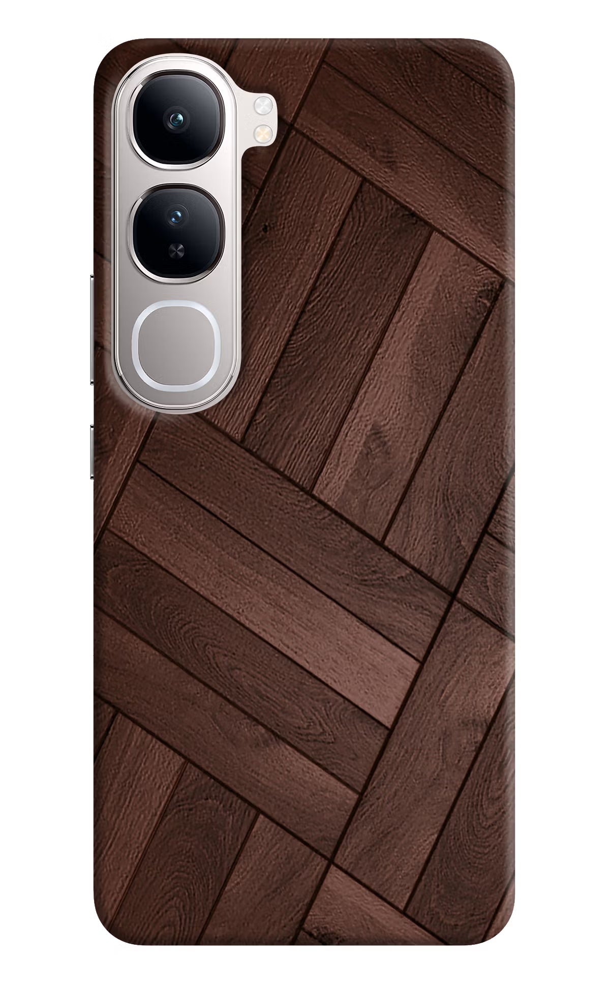 Wooden Texture Design Vivo Y300 5G Back Cover