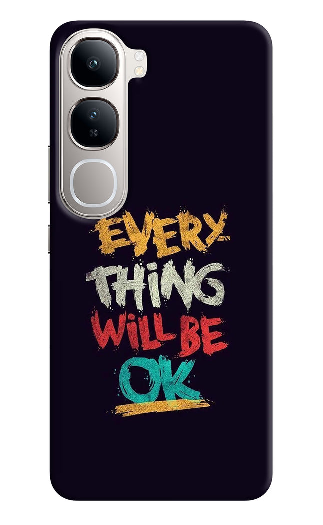 Everything Will Be Ok Vivo Y300 5G Hard Case Back Cover by Casekaro