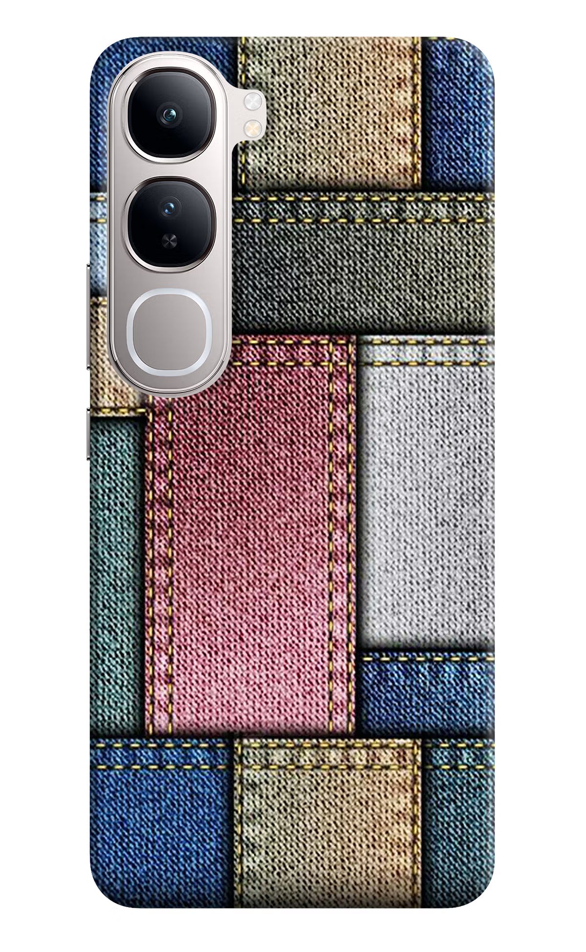 Multicolor Jeans Vivo Y300 5G Back Cover