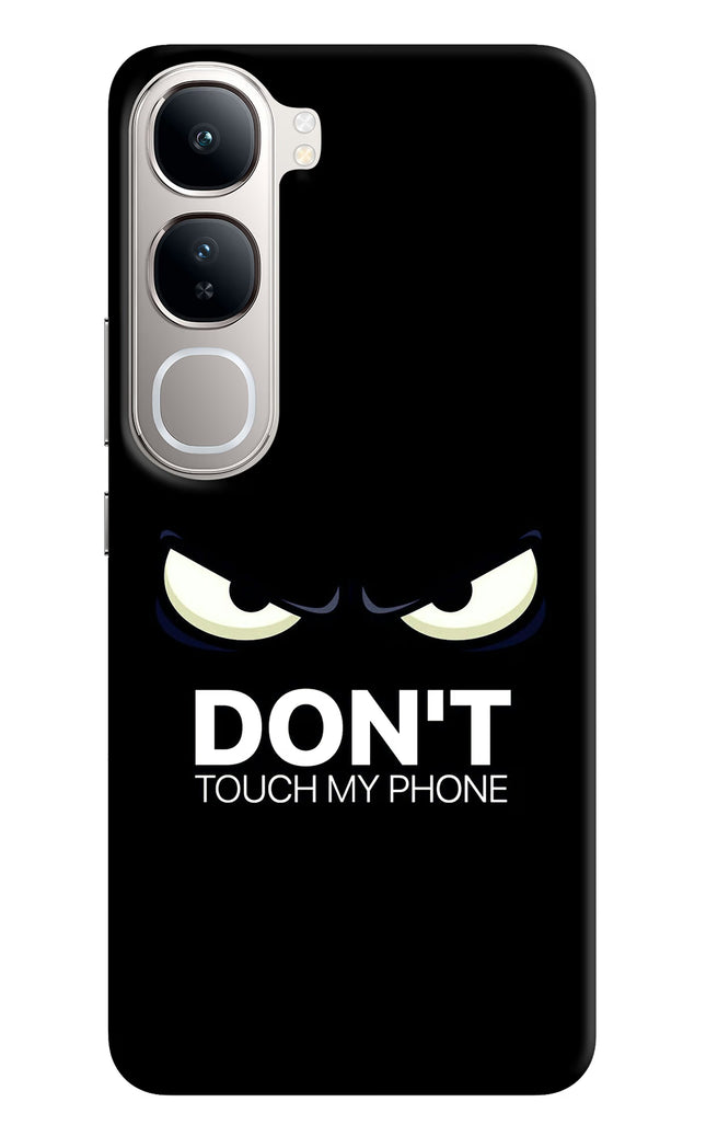 Don'T Touch My Phone Vivo Y300 5G Hard Case Back Cover by Casekaro