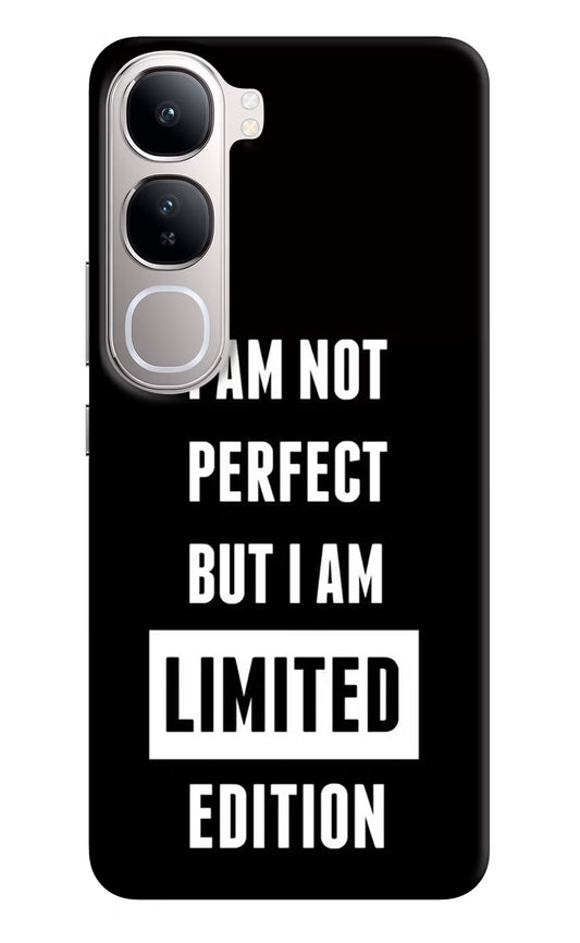 I Am Not Perfect But I Am Limited Edition Vivo Y300 5G Back Cover