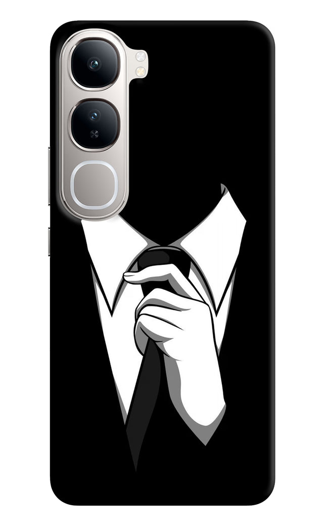 Black Tie Vivo Y300 5G Hard Case Back Cover by Casekaro