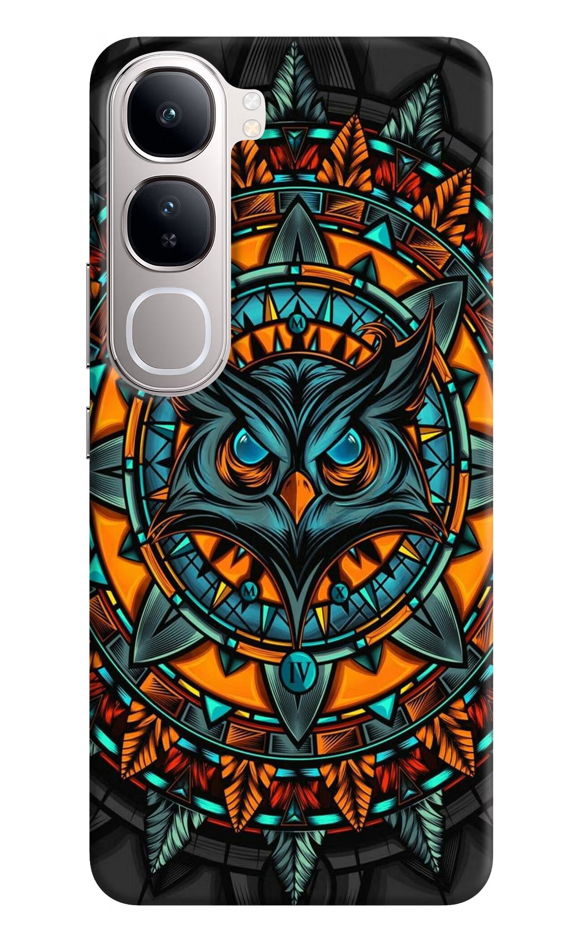 Angry Owl Art Vivo Y300 5G Back Cover