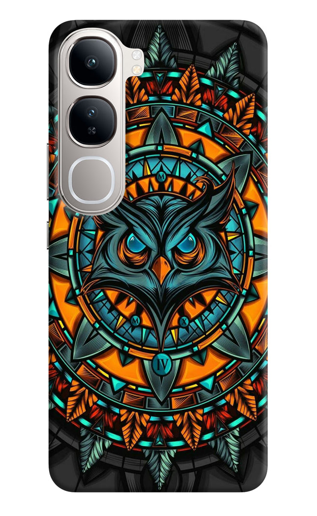 Angry Owl Art Vivo Y300 5G Hard Case Back Cover by Casekaro