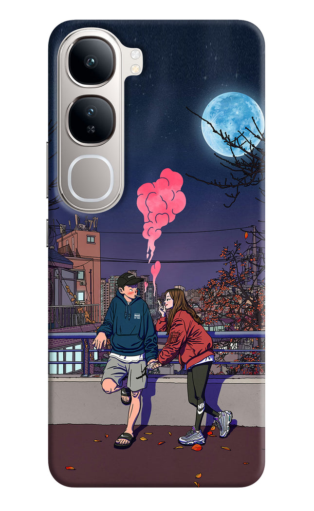 Chilling Couple Vivo Y300 5G Hard Case Back Cover by Casekaro