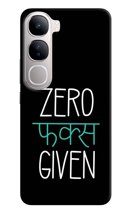 Zero Fucks Given Vivo Y300 5G Back Cover