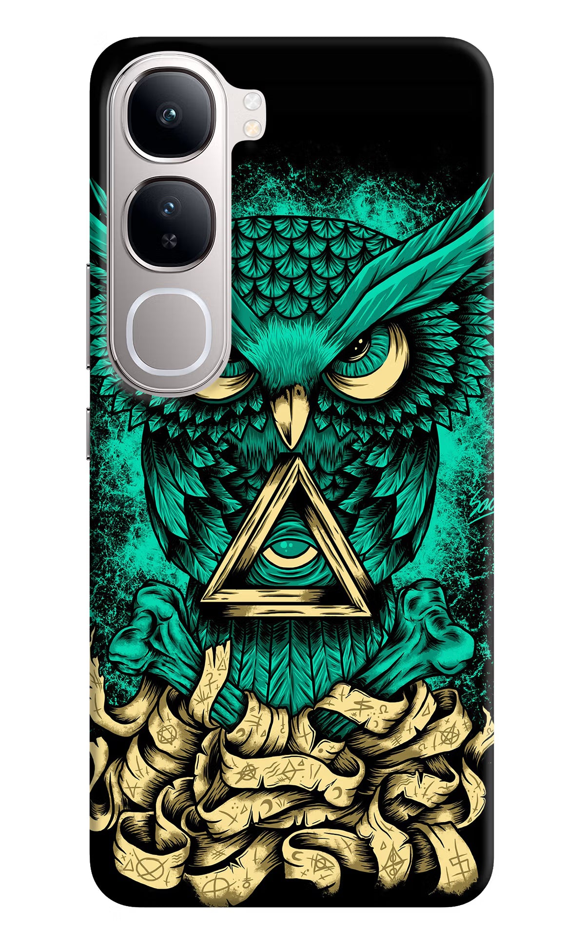 Green Owl Vivo Y300 5G Back Cover
