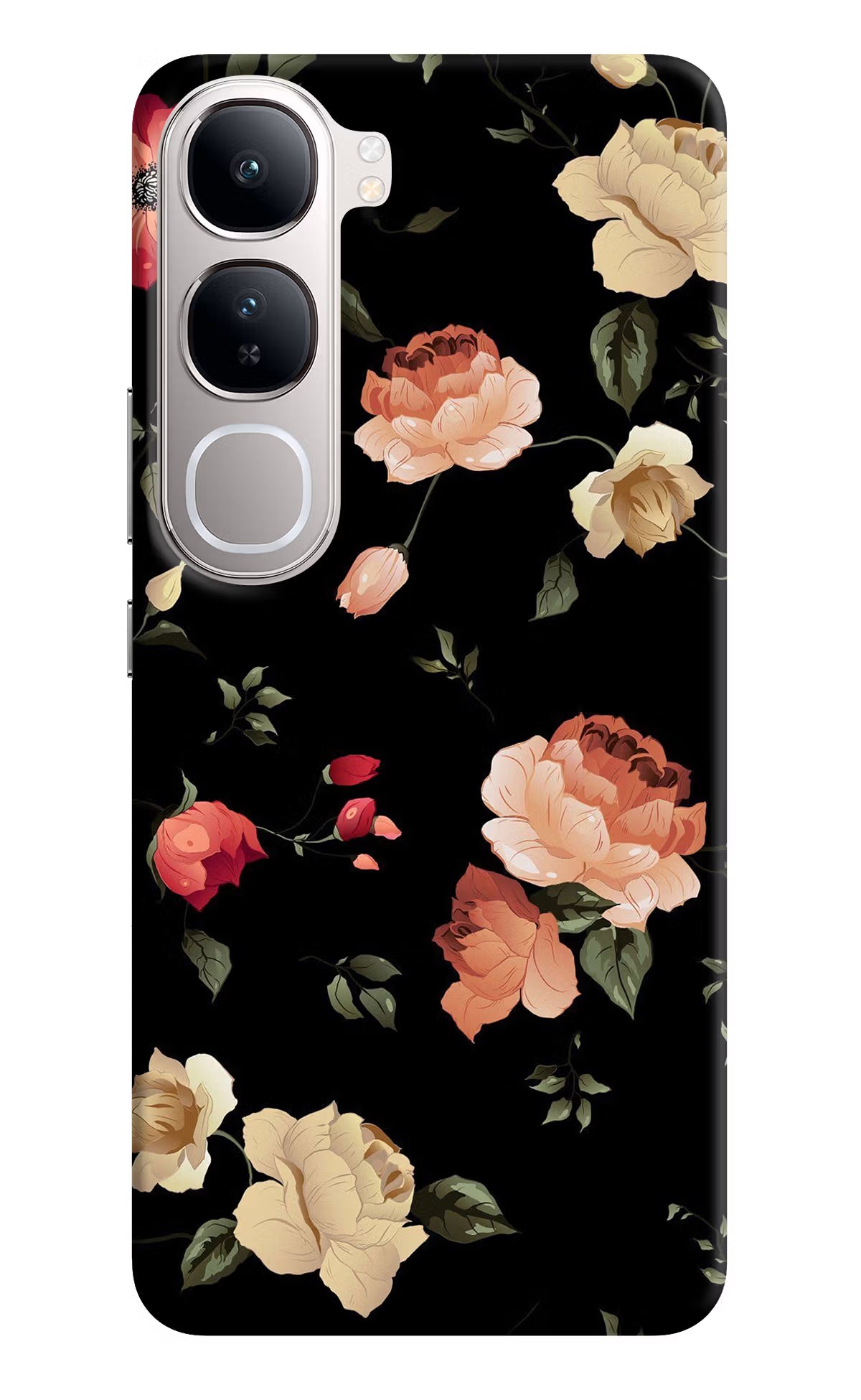 Flowers Vivo Y300 5G Back Cover