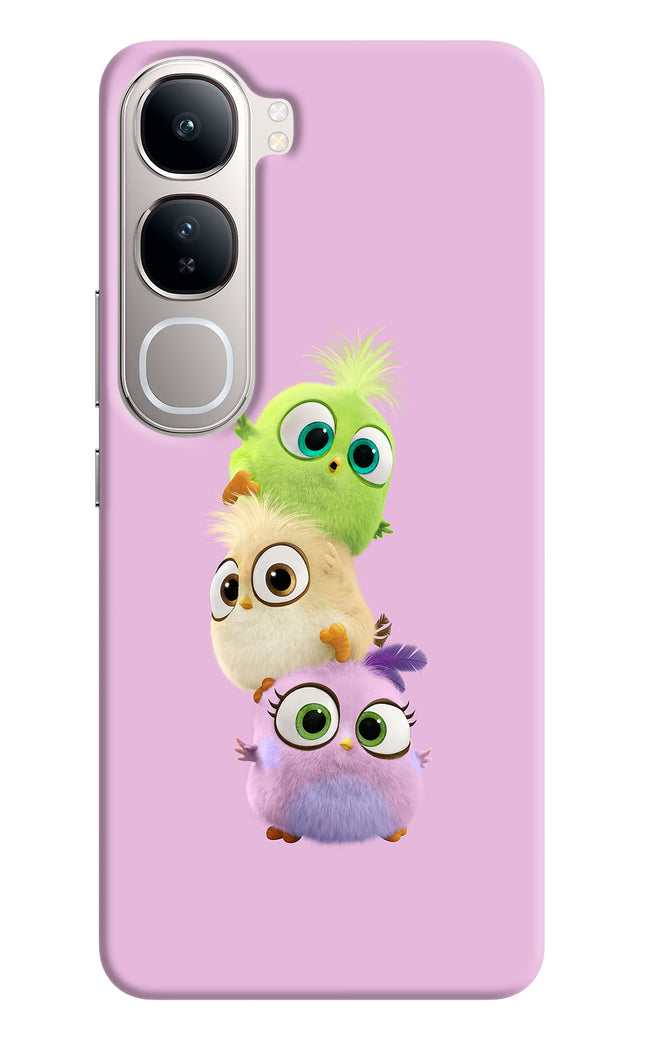 Cute Little Birds Vivo Y300 5G Hard Case Back Cover by Casekaro