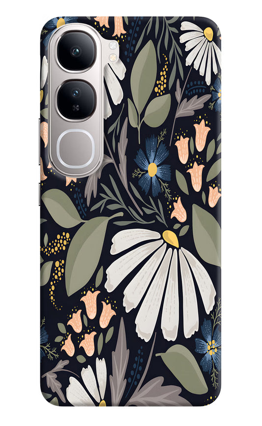 Flowers Art Vivo Y300 5G Back Cover
