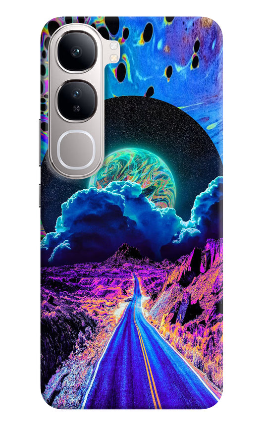Psychedelic Painting Vivo Y300 5G Back Cover