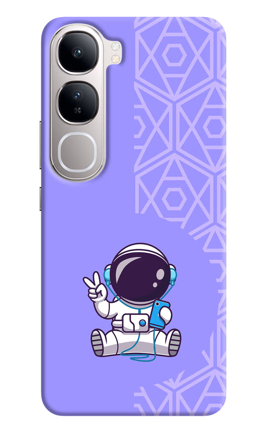 Cute Astronaut Chilling Vivo Y300 5G Back Cover
