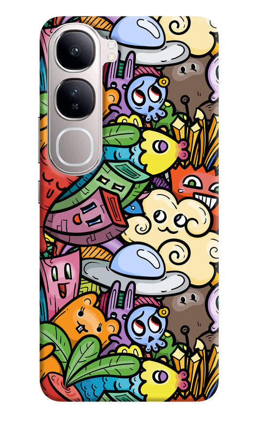 Veggie Doodle Vivo Y300 5G Back Cover