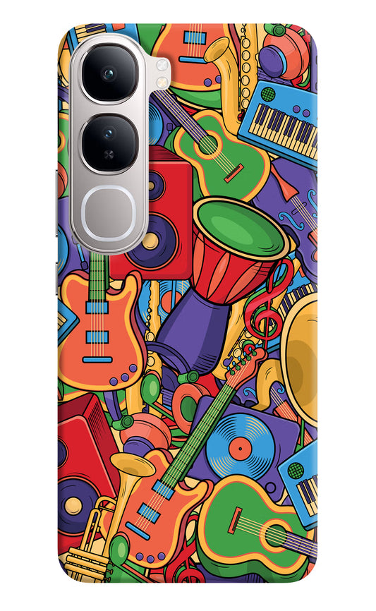 Music Instrument Doodle Vivo Y300 5G Back Cover