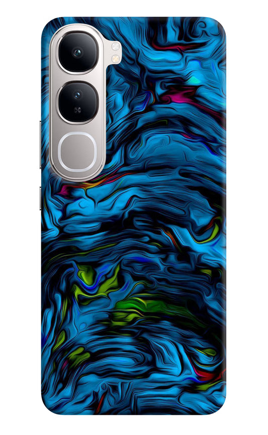 Dark Blue Abstract Vivo Y300 5G Back Cover