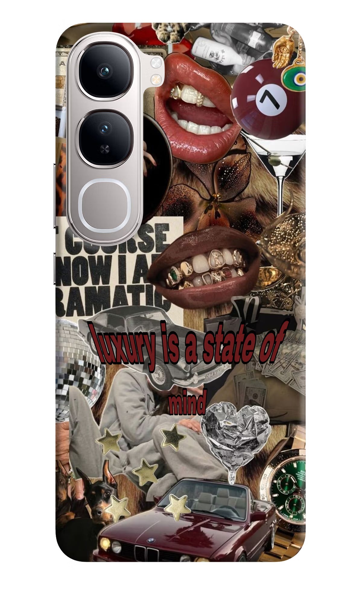 Luxury Vivo Y300 5G Back Cover