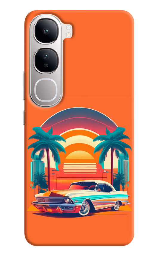 Palm Drive 80s Vivo Y300 5G Back Cover