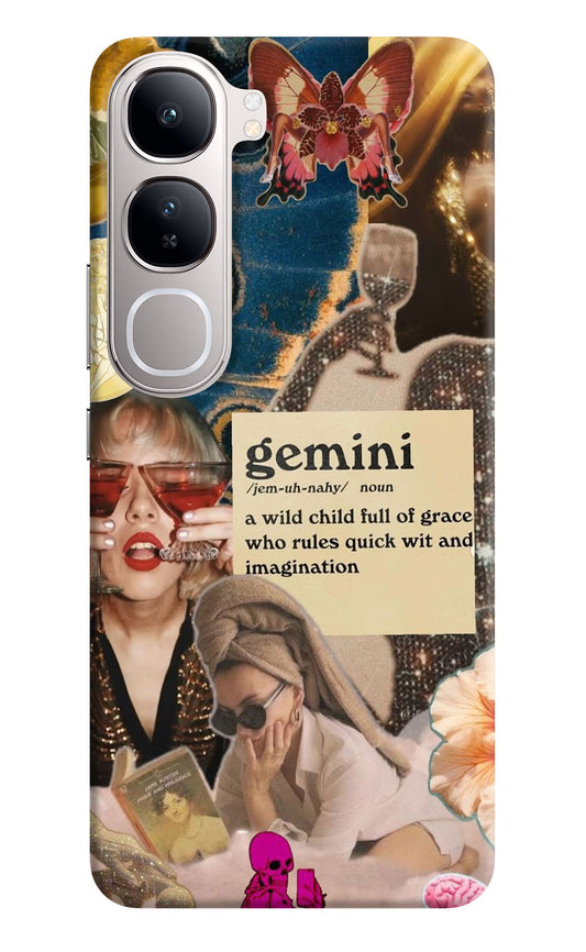 Gemini Zodiac Vivo Y300 5G Hard Case Back Cover by Casekaro