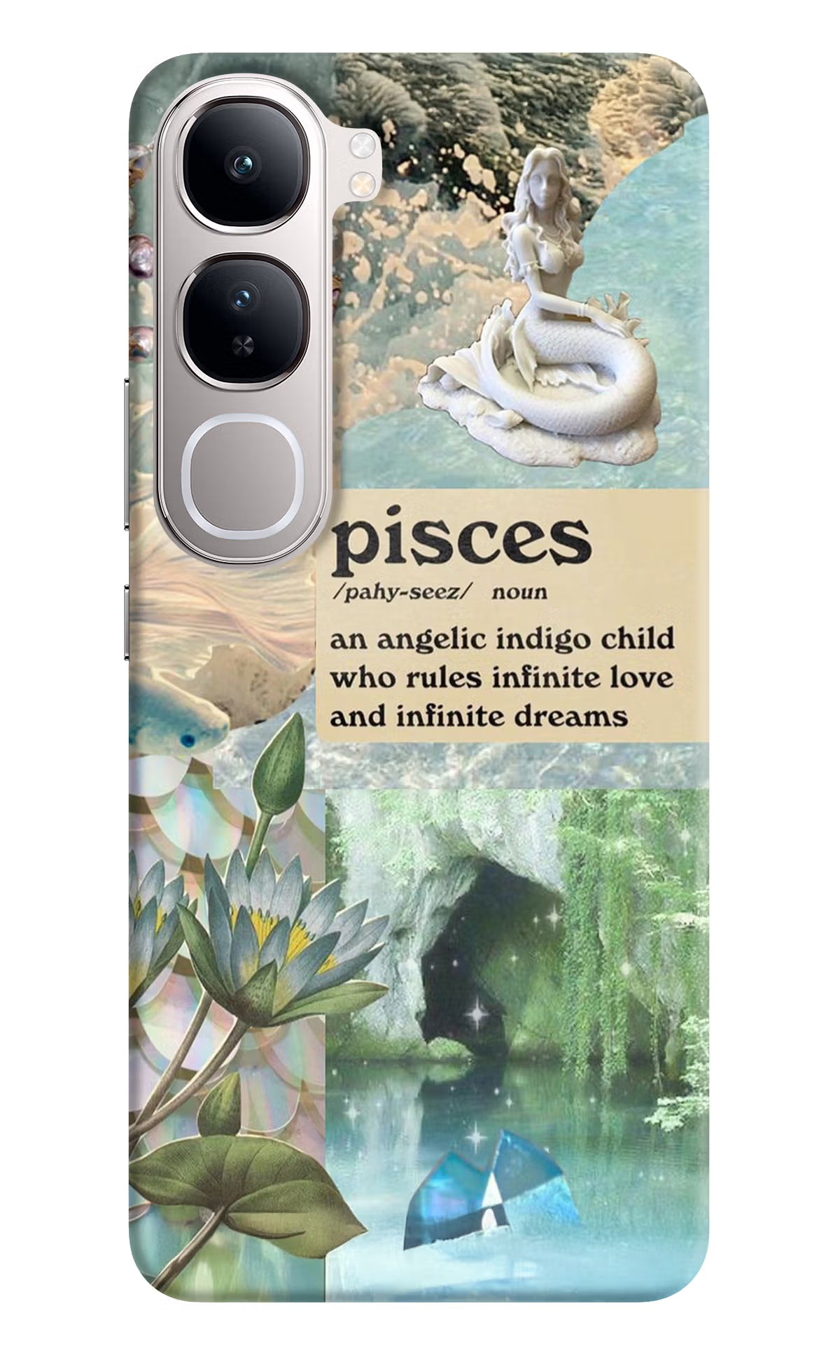Pisces Zodiac Vivo Y300 5G Hard Case Back Cover by Casekaro