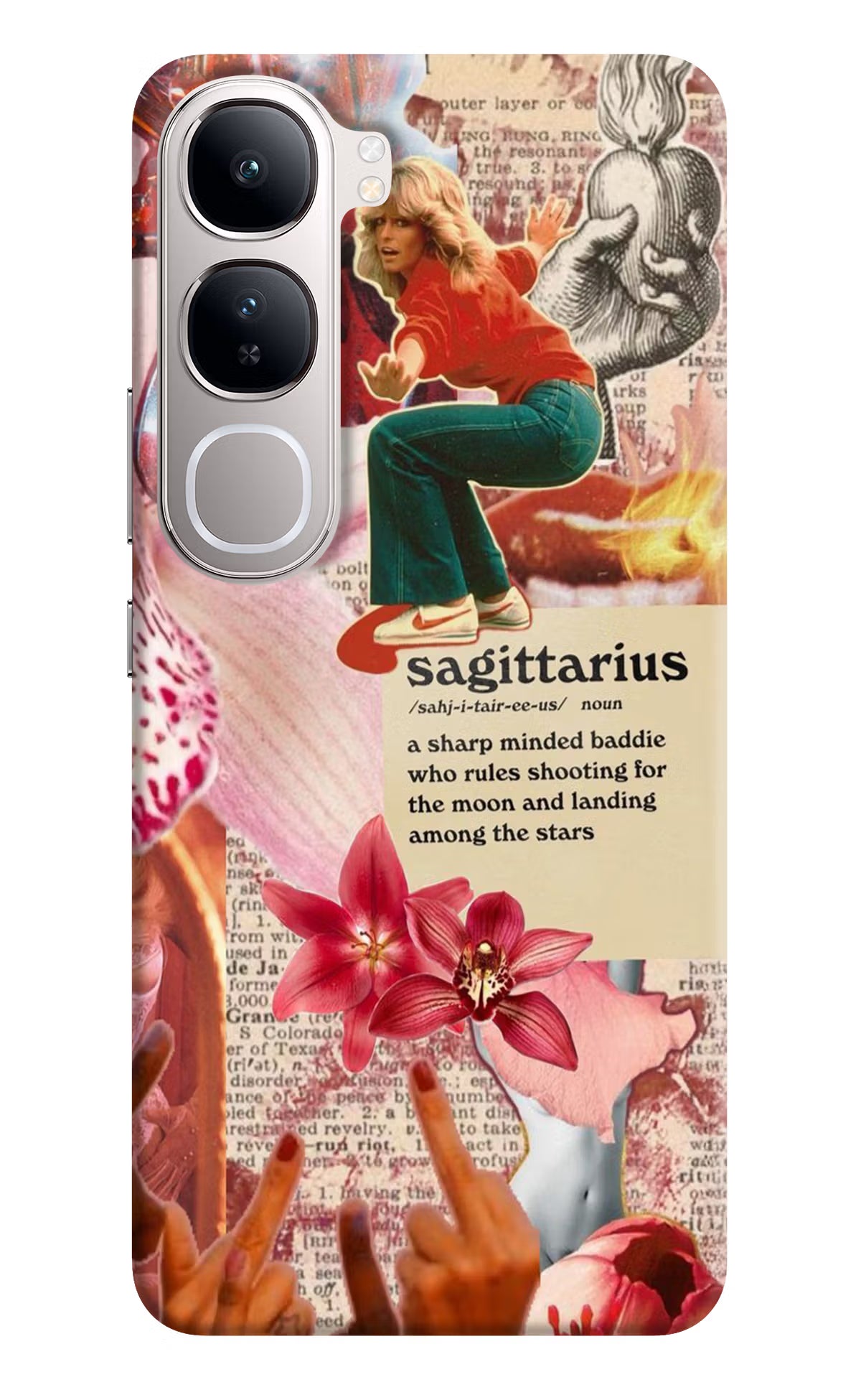 Sagittarius Zodiac Vivo Y300 5G Hard Case Back Cover by Casekaro