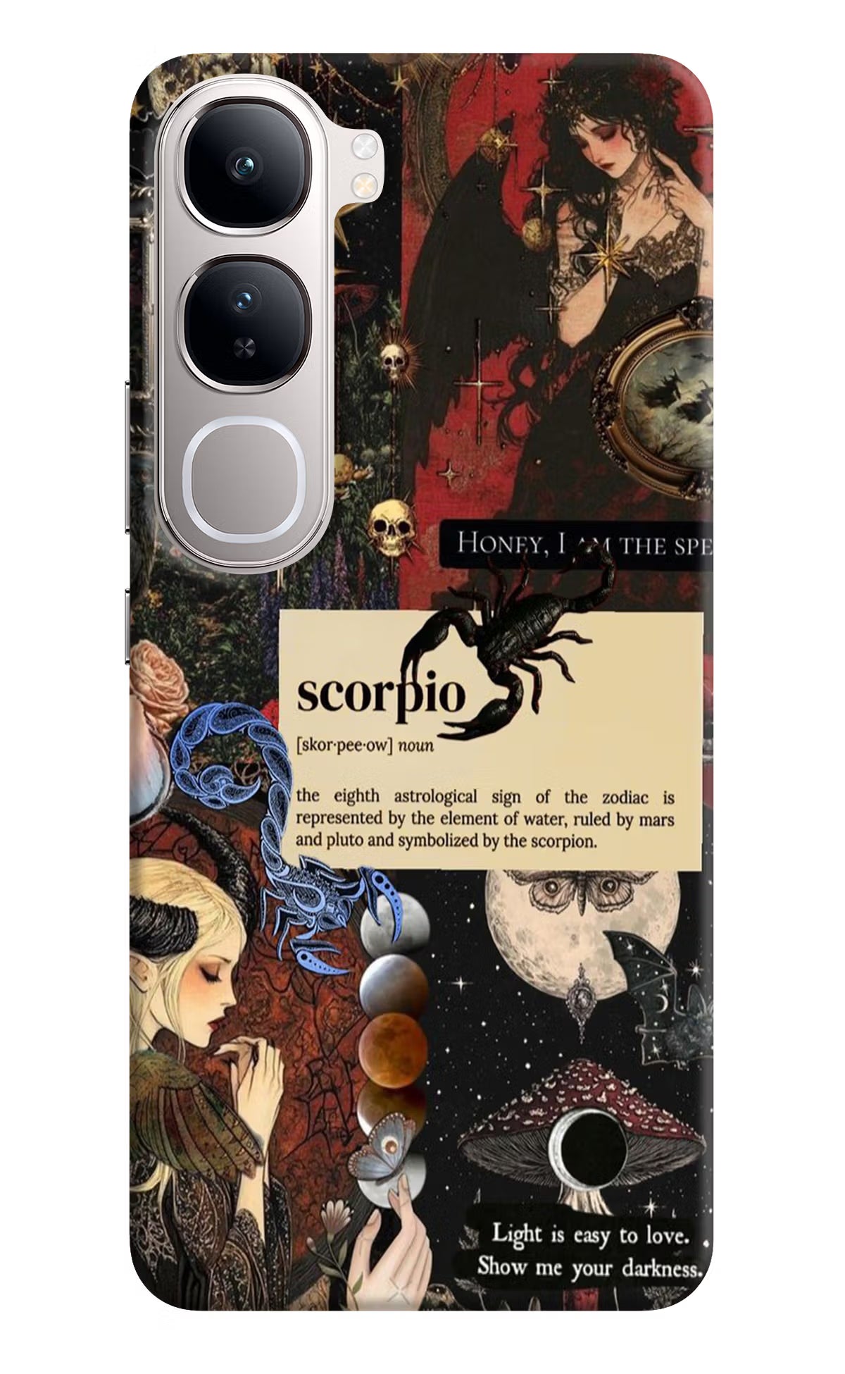 Scorpio Zodiac Vivo Y300 5G Hard Case Back Cover by Casekaro