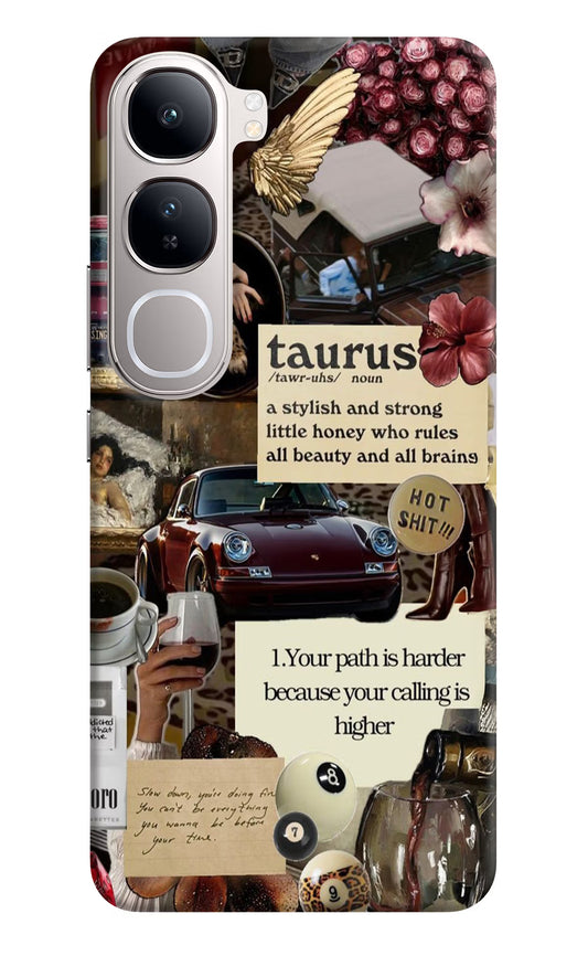 Taurus Zodiac Vivo Y300 5G Hard Case Back Cover by Casekaro