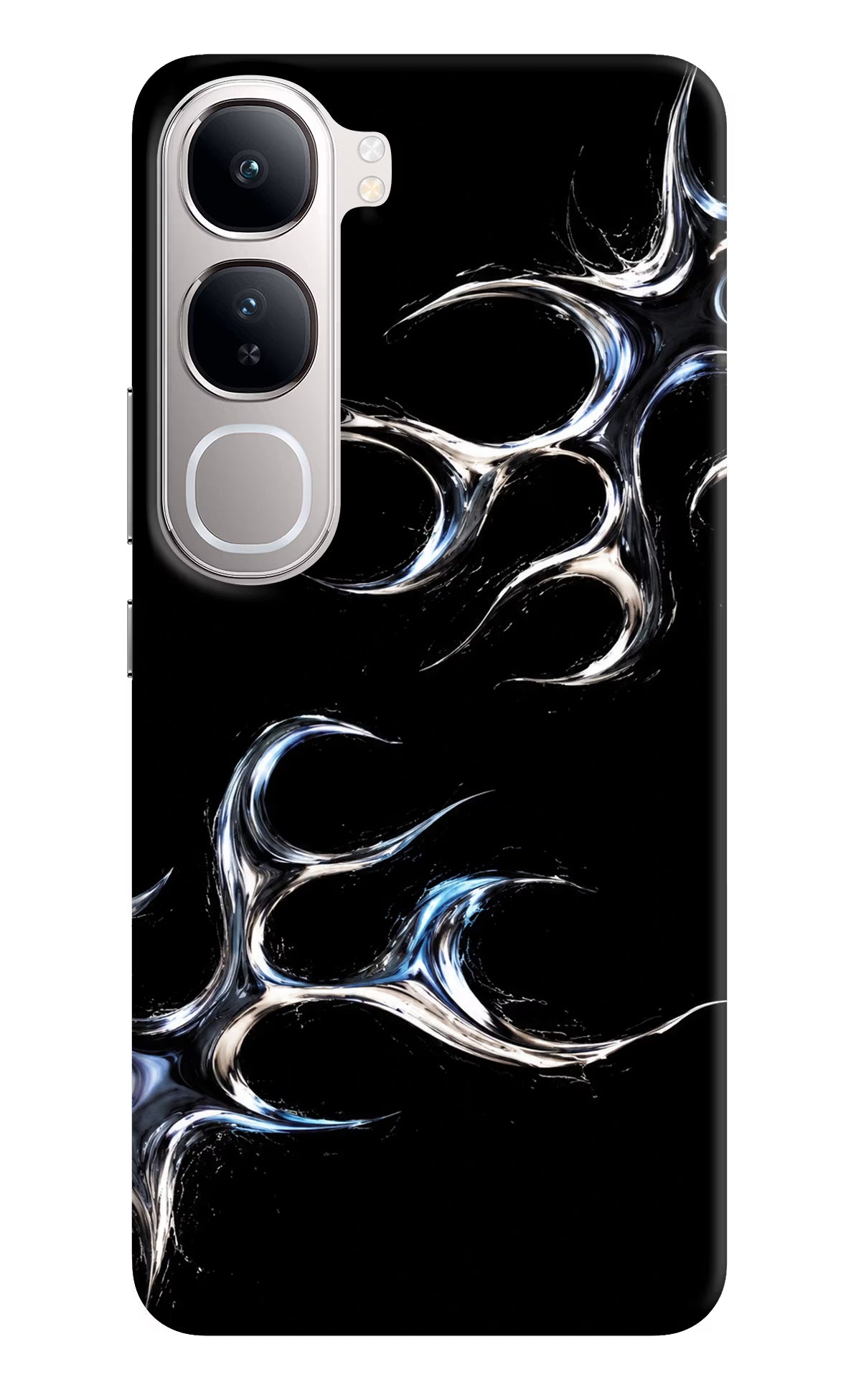 Chrome Tribal Vivo Y300 5G Hard Case Back Cover by Casekaro