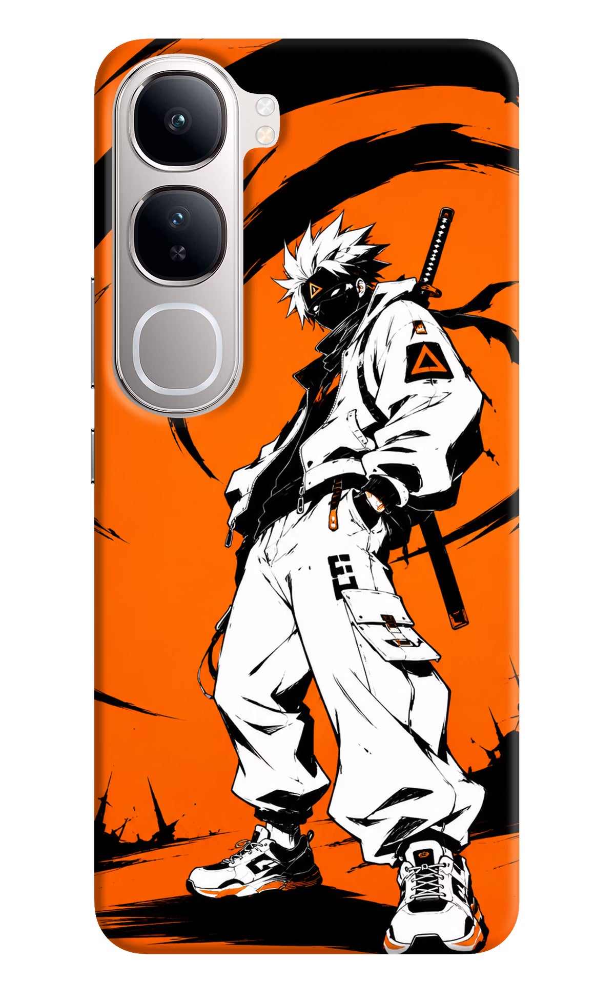 Street Samurai  Vivo Y300 5G Hard Case Back Cover by Casekaro