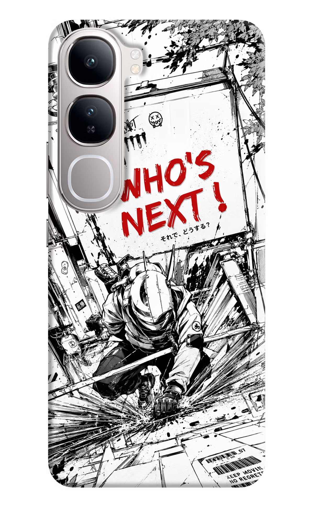 Who's Next Vivo Y300 5G Hard Case Back Cover by Casekaro