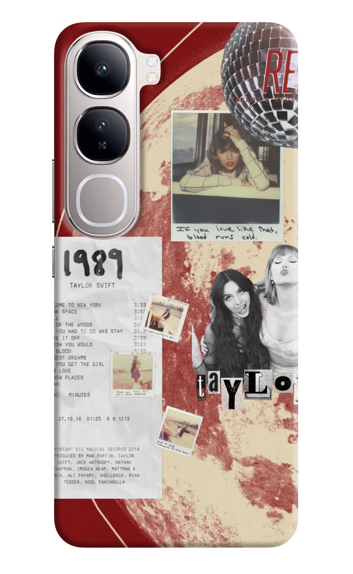 Taylor Swift Vivo Y300 5G Back Cover