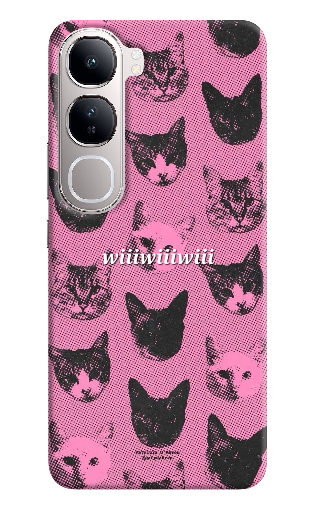 Pink Cats Vivo Y300 5G Back Cover