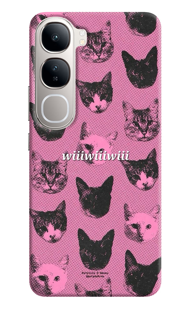 Pink Cats Vivo Y300 5G Hard Case Back Cover by Casekaro