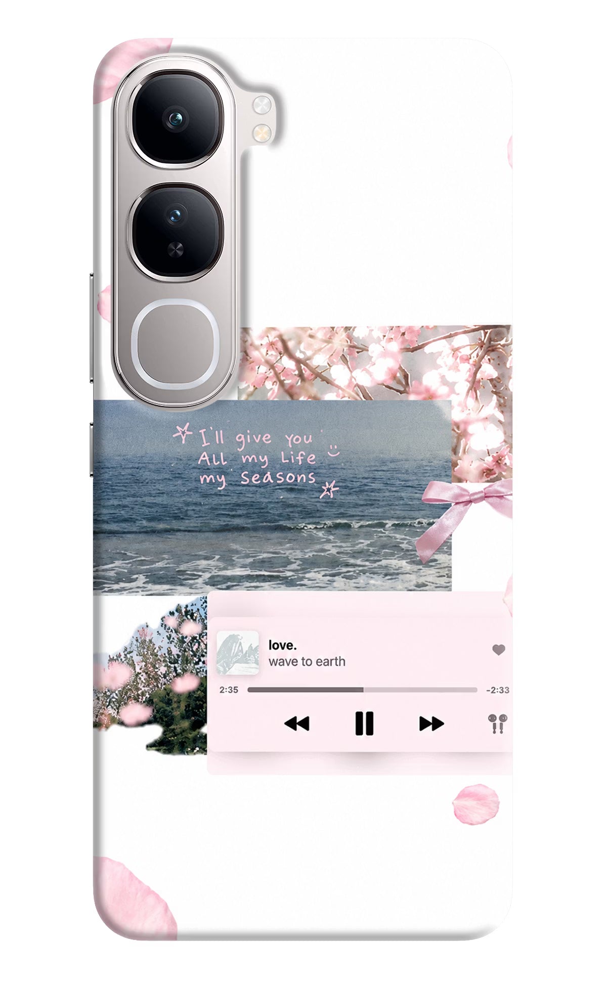 Wave to earth Vivo Y300 5G Back Cover