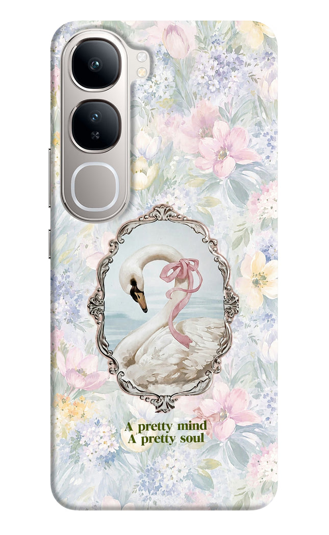 Pretty Mind Pretty Soul Vivo Y300 5G Hard Case Back Cover by Casekaro