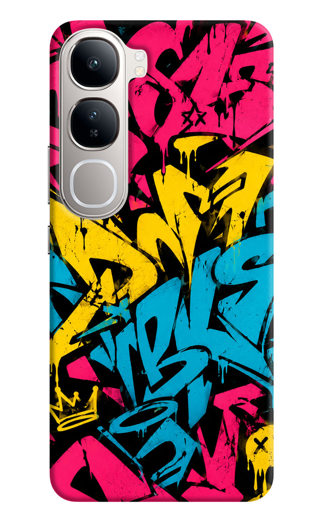 Graffiti Vibe Vivo Y300 5G Hard Case Back Cover by Casekaro
